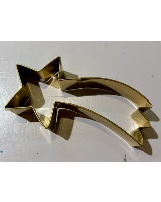 Koekjesvorm vallende ster KV messing