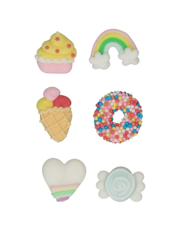 Funcakes FunCakes Suikerdecoraties Sweet Celebrations Set/8