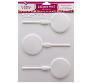 LorAnn Lorann Round Lollipop Sheet Mold - Large