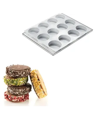 silikomart Silikomart Siliconen Vorm Rond (6x) Ø7,6x2,5cm Set/2