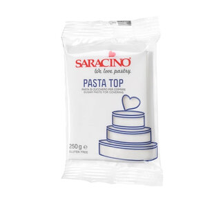 saracino Saracino Rolfondant Wit (Top Paste) 250g