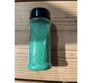 Taartdecoratief Sparkling sugar groen  / Glitter suiker 85gr