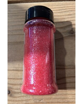 Taartdecoratief Sparkling sugar fuchsia  / Glitter suiker 85gr