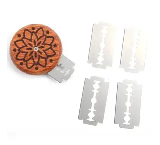 Brand New Cake Deegmesje Houten UFO (incl. 5 mesjes)