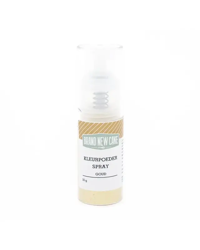 Brand New Cake Kleurpoeder Spray Goud 10g