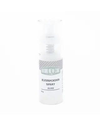 Brand New Cake Kleurpoeder Spray Zilver 10g