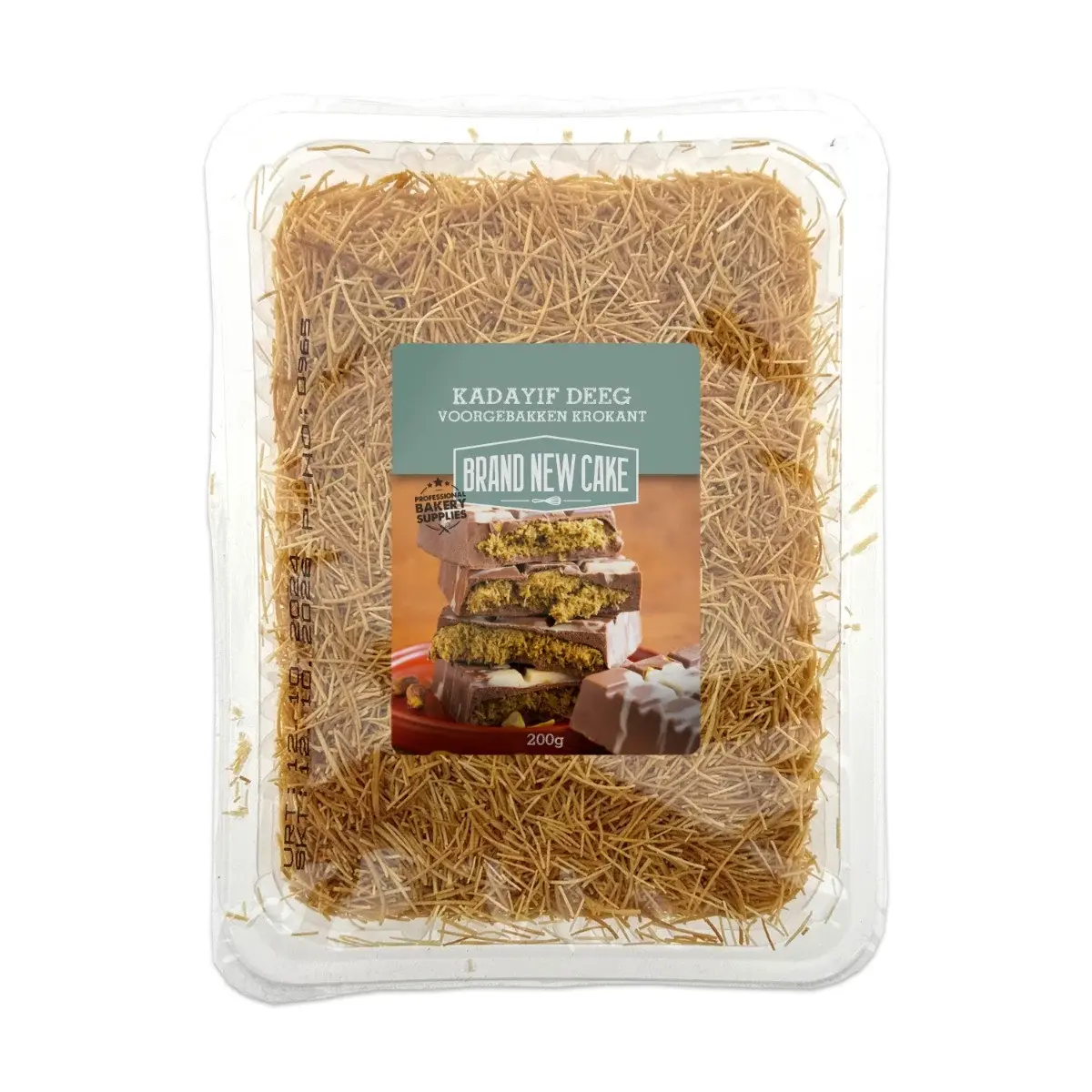 Brand New Cake Kadayif Deeg Voorgebakken Krokant 200g