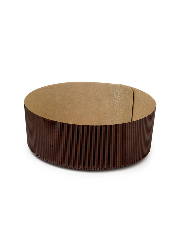 decora Panettone Bakvorm Laag Ø15,5x5(h) cm 5 stuks