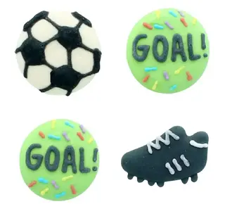 Culpitt Suikerdecoratie Voetbal 25mm 12st.