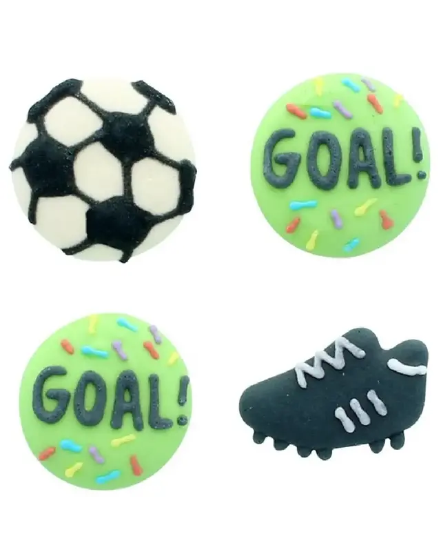 Culpitt Suikerdecoratie Voetbal 25mm 12st.