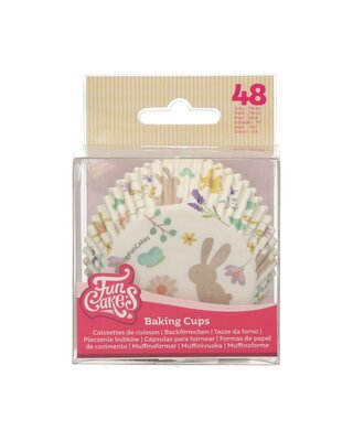 Funcakes FunCakes Baking Cups -Spring Animals- pk/48