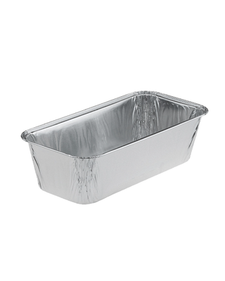 Aluminium Bakvorm 25x12,2cm 10st.