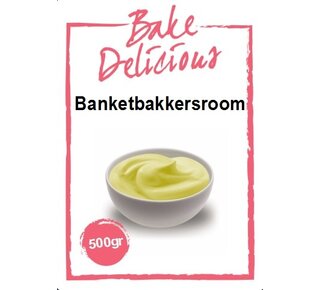 bake delicious Banketbakkersroom 500gr ( Bake Delicious )