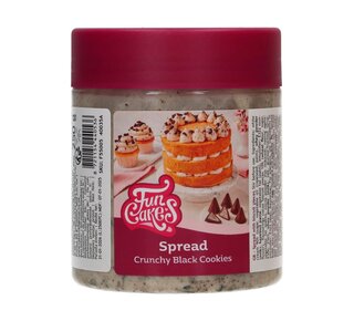Funcakes FunCakes Spread - Crunchy Black Cookies 250g