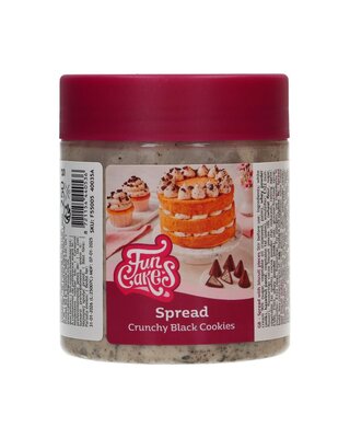 Funcakes FunCakes Spread - Crunchy Black Cookies 250g
