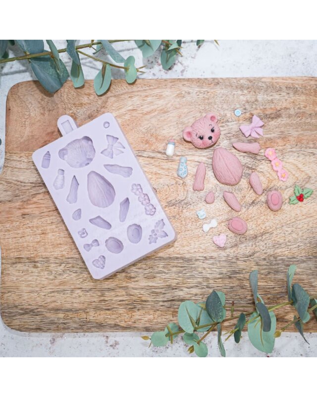 Karen Davies Karen Davies Silicone Mould - Build A Teddy