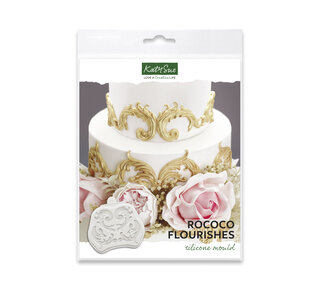 Katy Sue Katy Sue Siliconen Mal - Krulontwerp Versieringen
