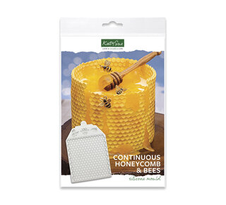 Katy Sue Katy Sue Siliconen Mal - Honingraat & Bijen