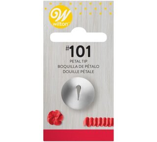 wilton Wilton Decorating Tip #101 Petal Carded