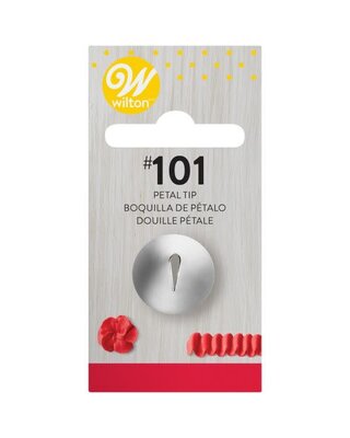 wilton Wilton Decorating Tip #101 Petal Carded