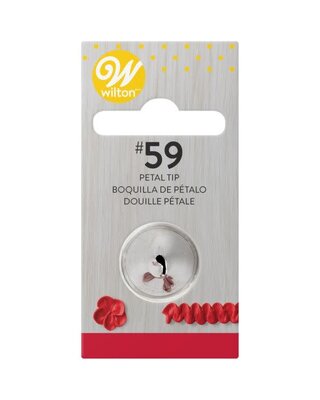 wilton Wilton Decorating Tip #59 Petal Carded