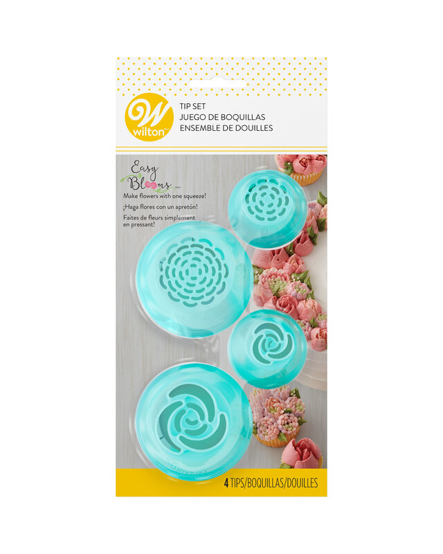 wilton Wilton Decorating Tip Easy Blooms™ Set/4