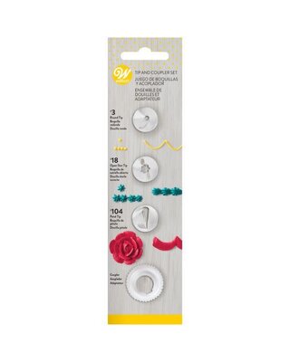 wilton Wilton Decorating adapter Tip Set/4