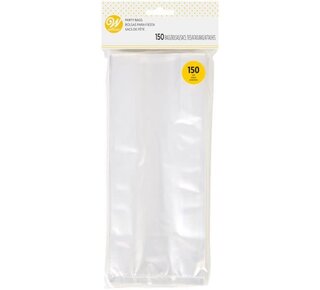 wilton Wilton Traktatiezakjes Doorzichtig pk/150