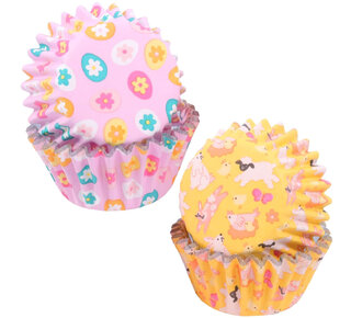 PME Mini Cupcake Cups Pasen Ø33mm 60st