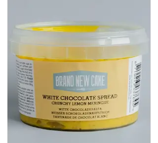 Brand New Cake Witte Chocopasta Crunchy Citroen-Meringue 260g