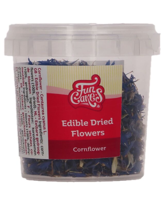 Funcakes FunCakes Eetbare Droogbloemen Korenbloemen 5 g