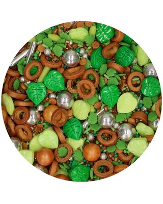 Funcakes FunCakes 3D Sprinkle Medley - Jungle Joy 70g