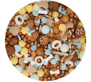 Funcakes FunCakes 3D Sprinkle Medley - Puppy Love 70g