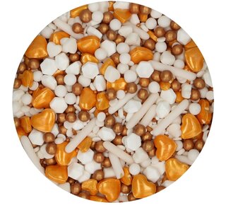 Funcakes FunCakes 3D Sprinkle Medley - Wedding Bells 70g