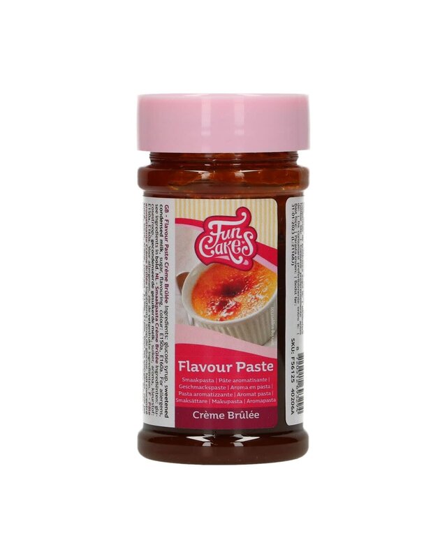 Funcakes FunCakes Smaakpasta Crème Brûlée 100 g
