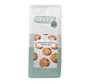 Brand New Cake American Cookies Vanille mix 400g