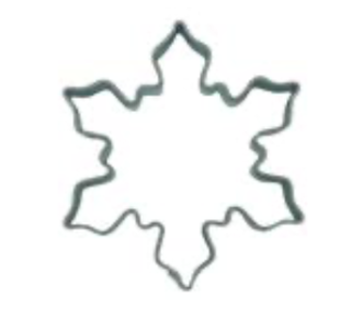 walters sneeuwvlok 6cm