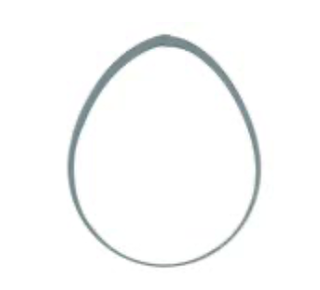 walters Koekjesvorm Ei 11cm