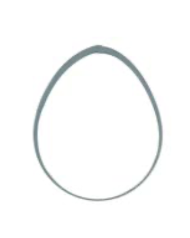 walters Koekjesvorm Ei 11cm