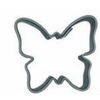 Koekjesvorm vlinder 4cm