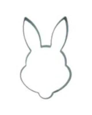 walters Koekjesvorm konijn hoofd 9cm