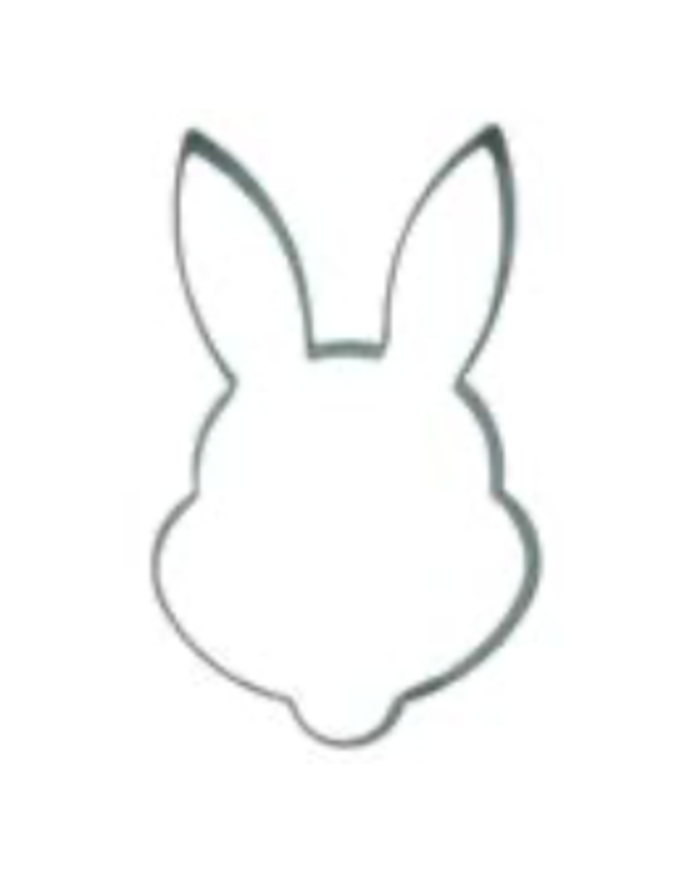 walters Koekjesvorm konijn hoofd 9cm