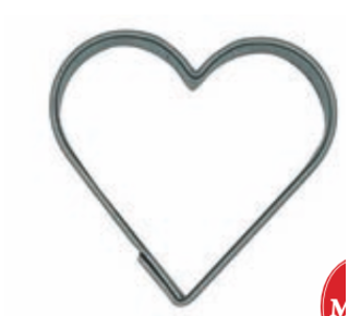 walters koekjesvorm hart 4,5cm