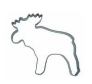 walters Koekjesvorm eland 6cm