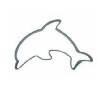 walters Koekjesvorm Dolfijn 7cm