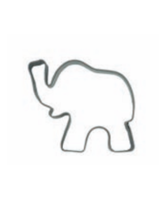 walters Koekjesvorm olifant 5cm