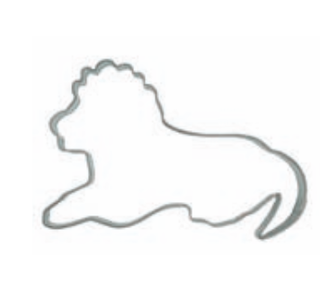 walters Koekjesvorm Leeuw