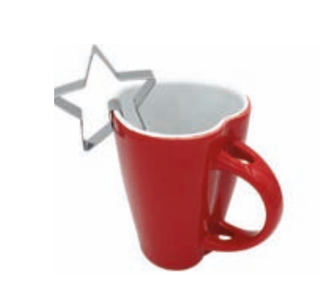 walters Koekjesvorm ster voor mok