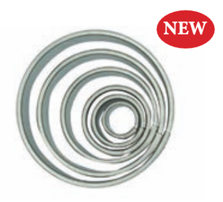 walters set 6 ronde koekjesuitstekers