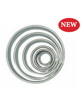 walters set 6 ronde koekjesuitstekers